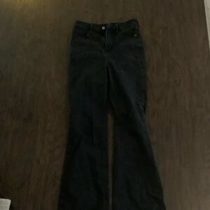 Old Navy Women's Black Flare Jeans